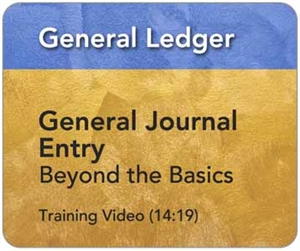 Picture of GL - General Journal Entry - Beyond the Basics (14:19)