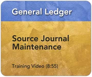 Picture of GL - Source Journal Maintenance (8:55)