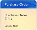 Picture of PO - Purchase Order Entry (15:54)