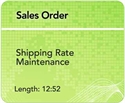 Picture of SO - Shipping Rate Maintenance (12:52)