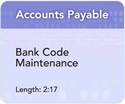 Picture of AP - Bank Code Maintenance (2:17)