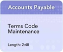 Picture of AP - Terms Code Maintenance (2:48)