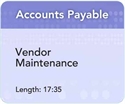 Picture of AP - Vendor Maintenance (17:35)