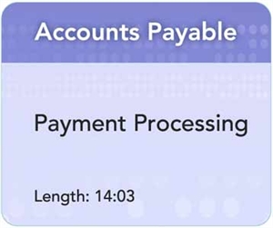 Picture of AP - Payment Processing (14:03)